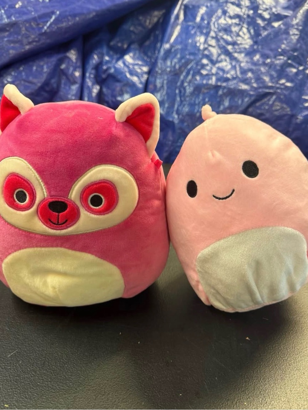 Squishmallows Raccoon and Dino